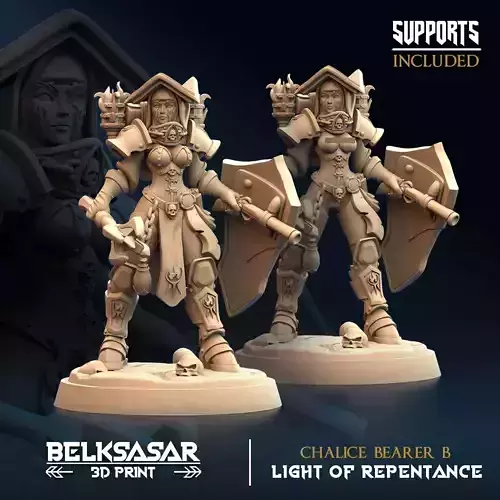 Chalice Bearer B Nude and Normal