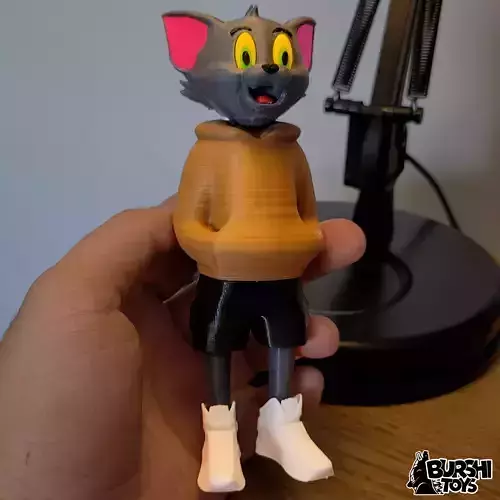 Tom from Tom and jerry Urban Vibes - multiparts 3mf