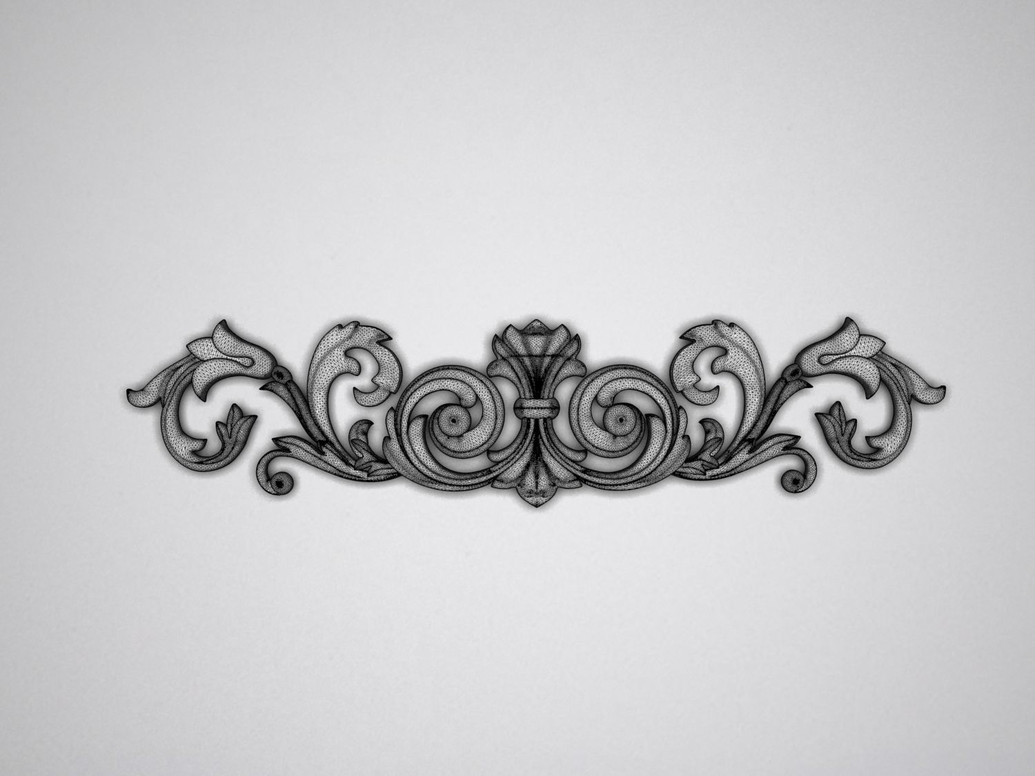 Carved decor 3 3D model_3