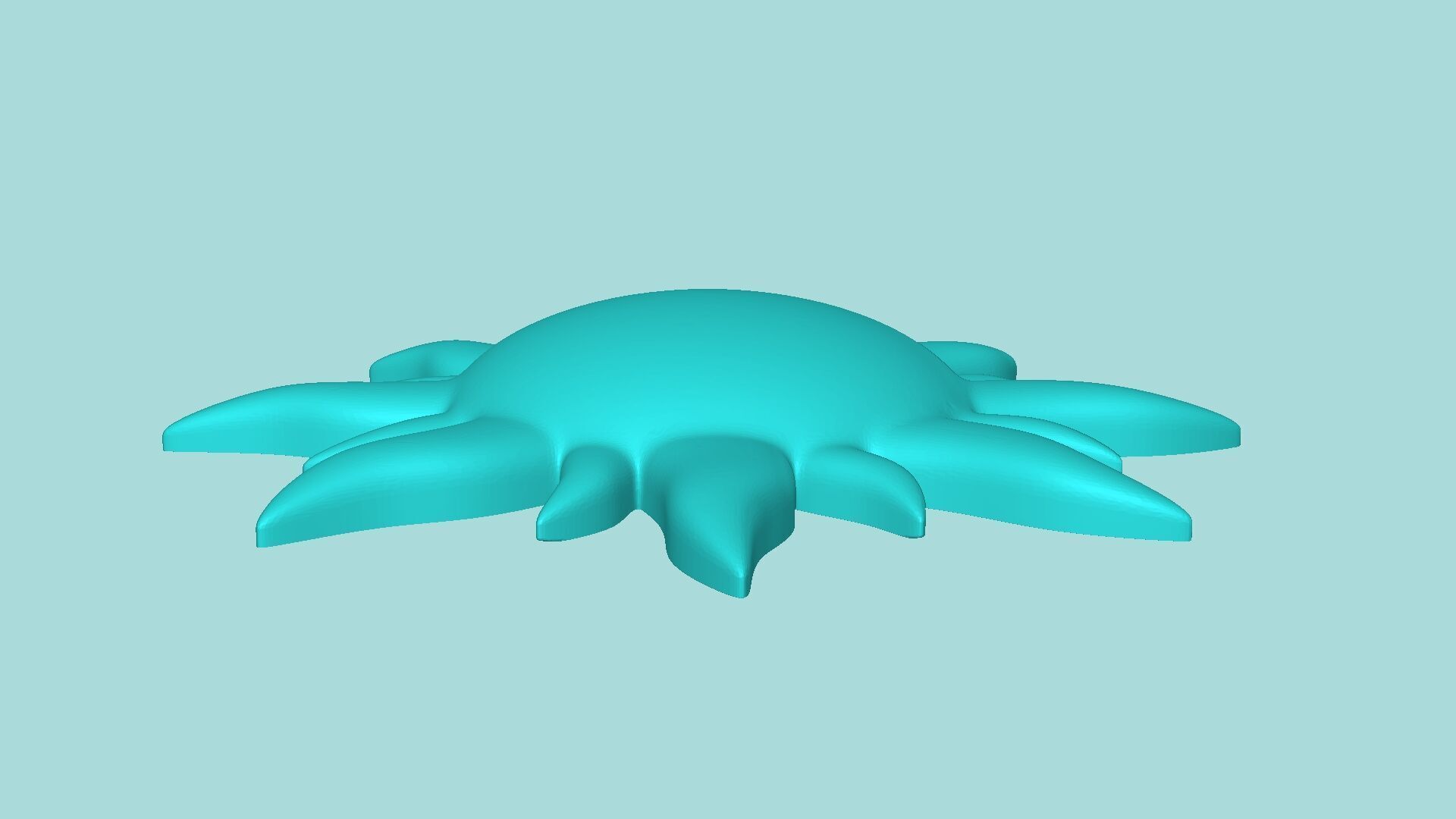 Sun Mold - Silicon Maker Template 3D print model_6