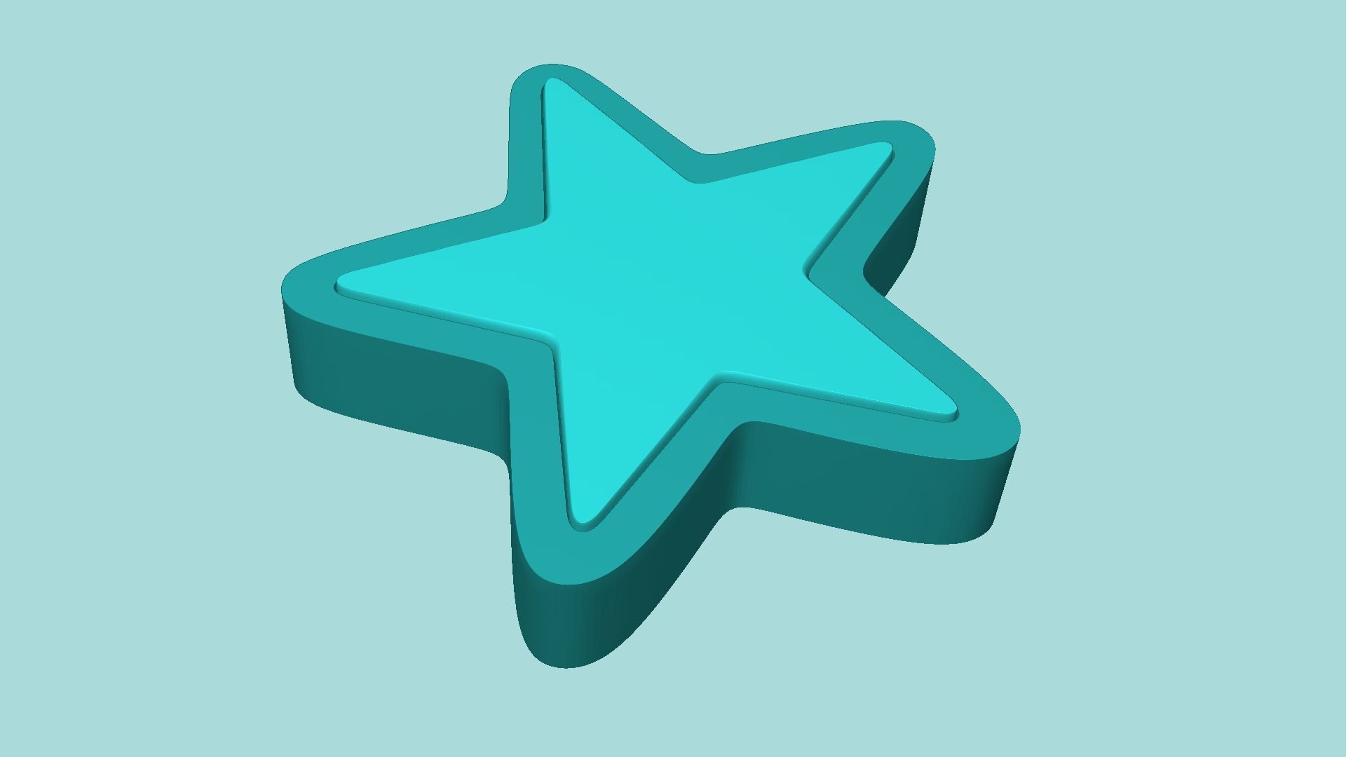 Star Mold - Silicon Maker Template 3D print model_8
