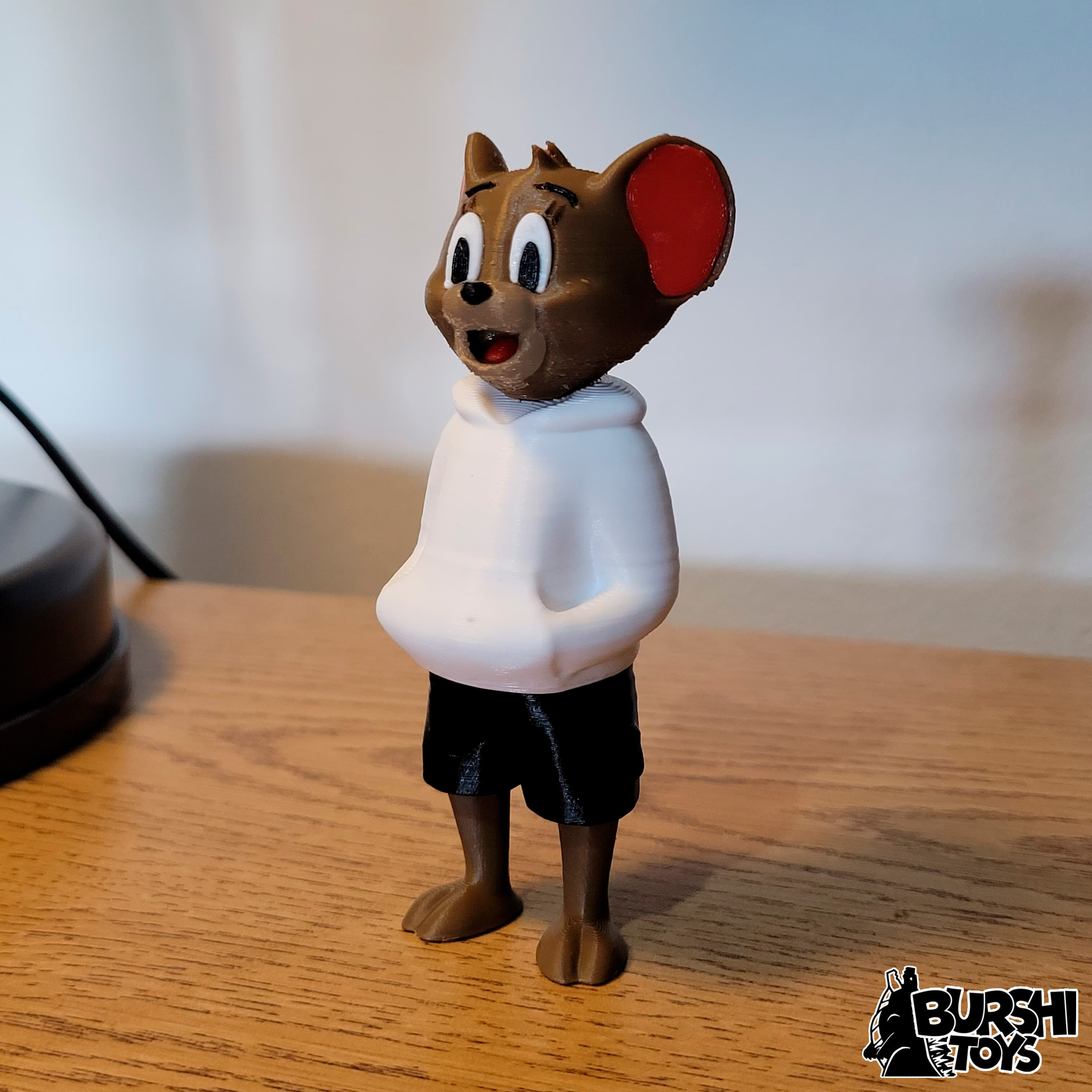 Jerry Urban Vibes from tom and jerry - multiparts 3mf 3D print model_1