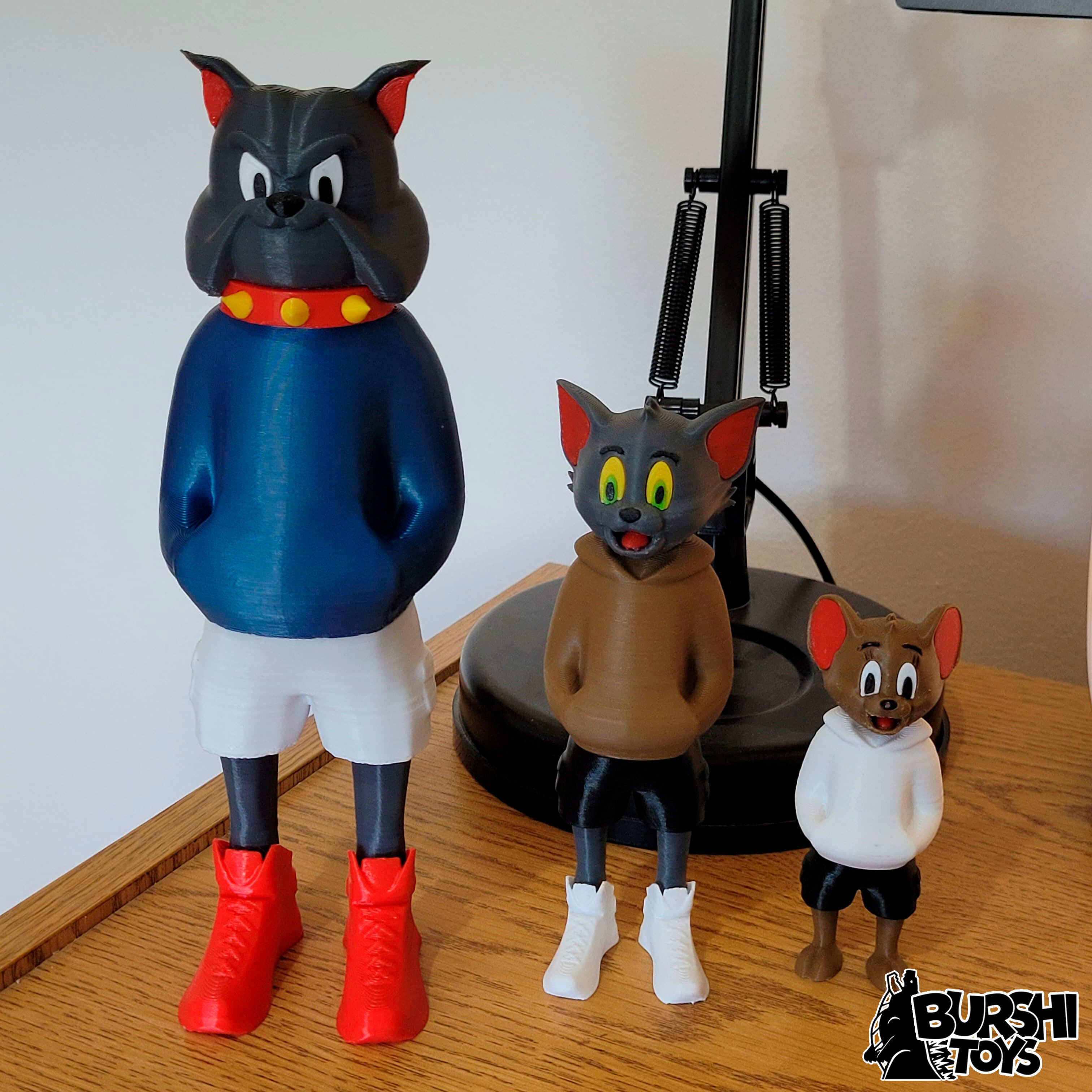 Jerry Urban Vibes from tom and jerry - multiparts 3mf 3D print model_3