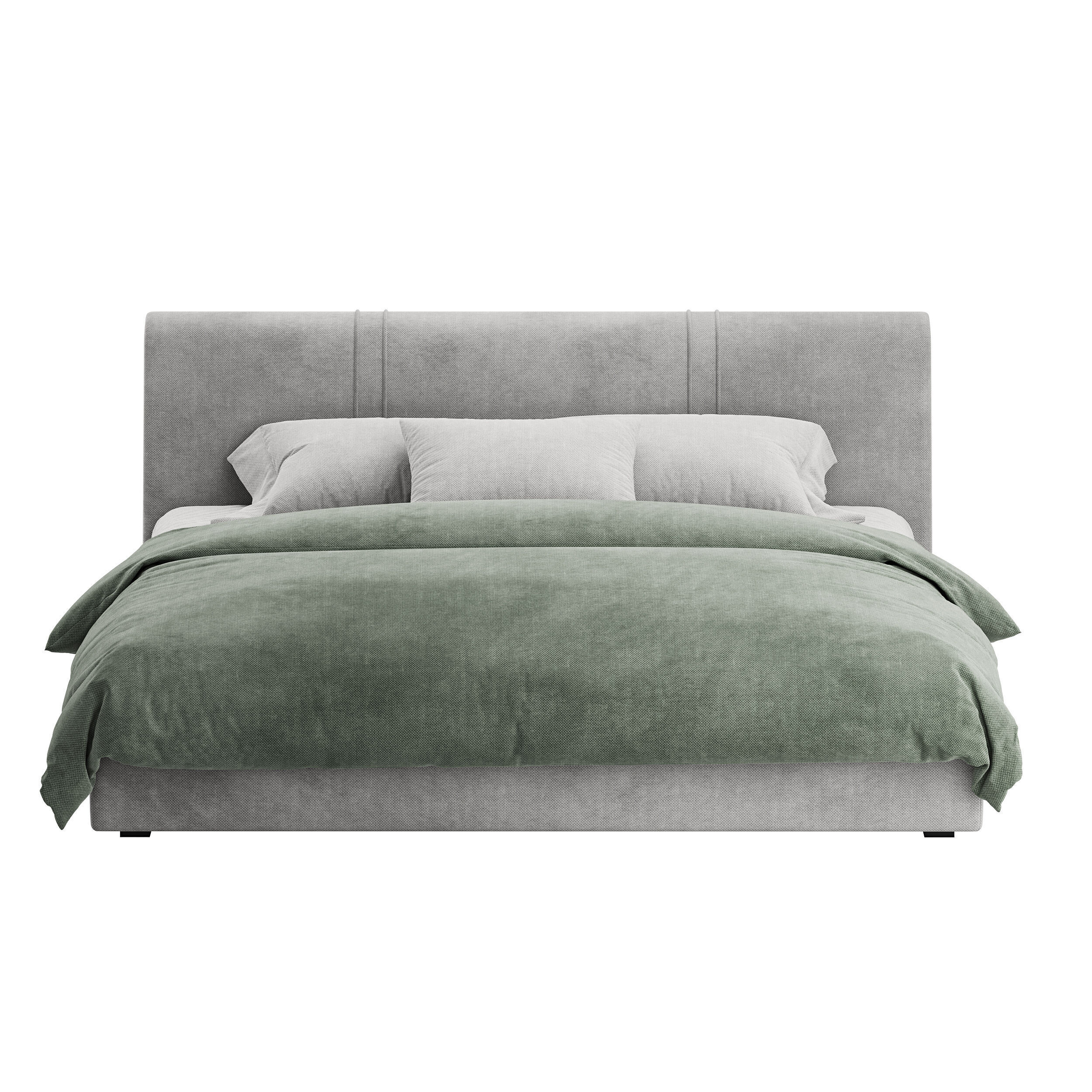 Bed LAGOM 3D model_7