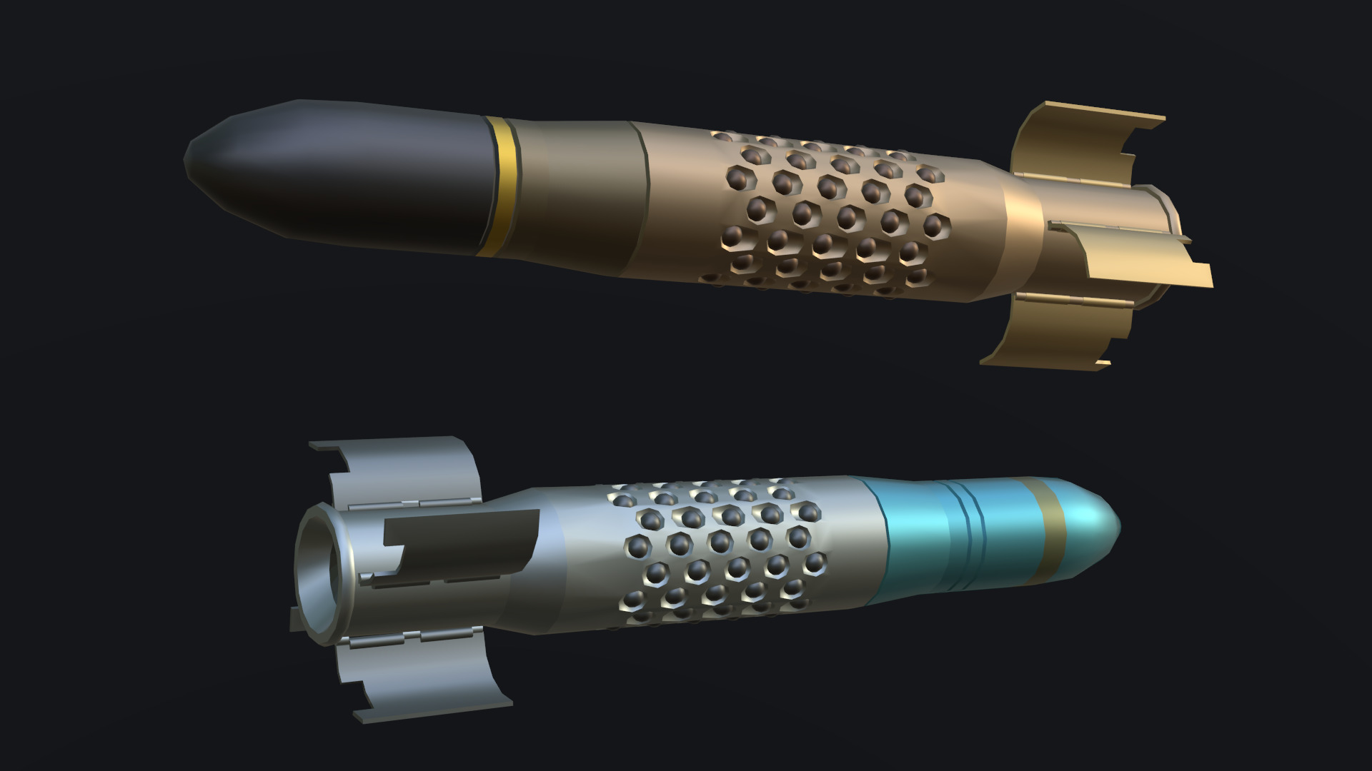 M47 Dragon - Low Poly and Game-Ready Low-poly 3D model_7