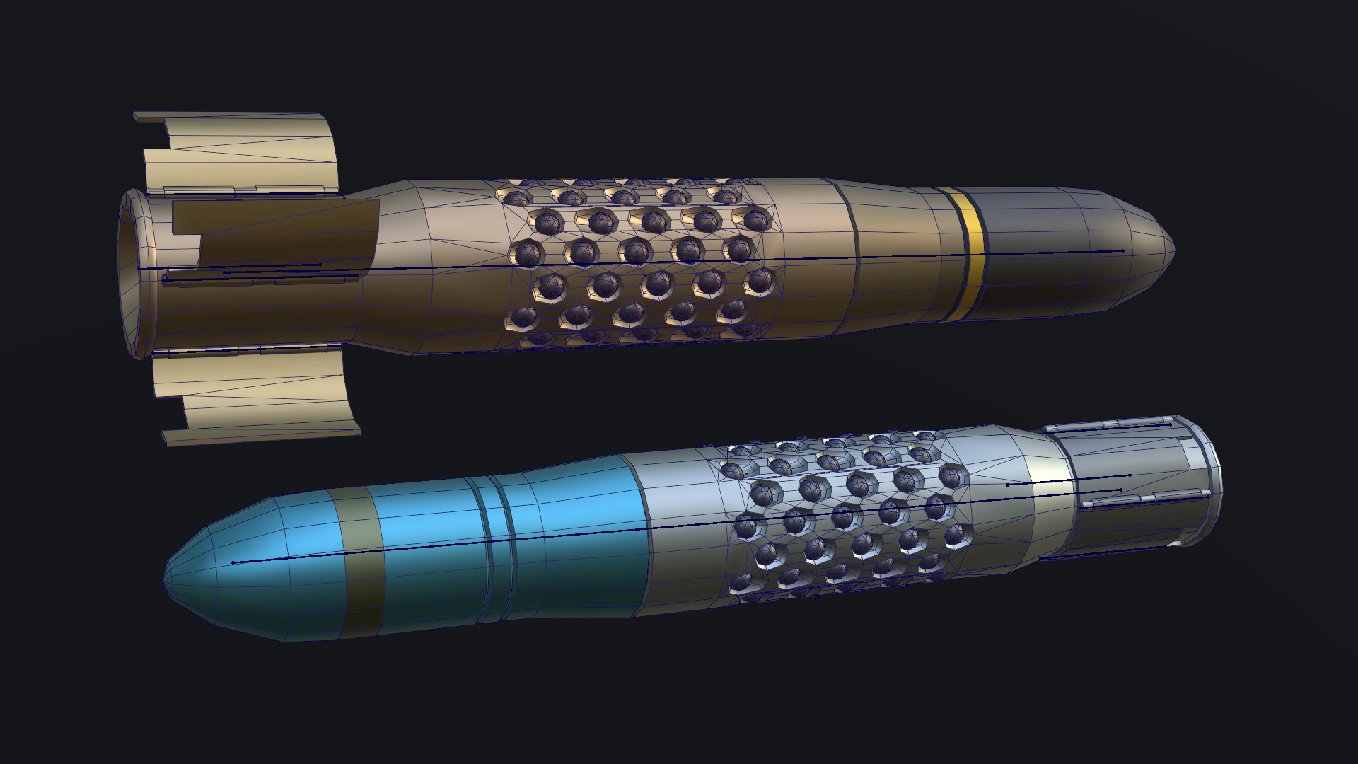 M47 Dragon - Low Poly and Game-Ready Low-poly 3D model_10