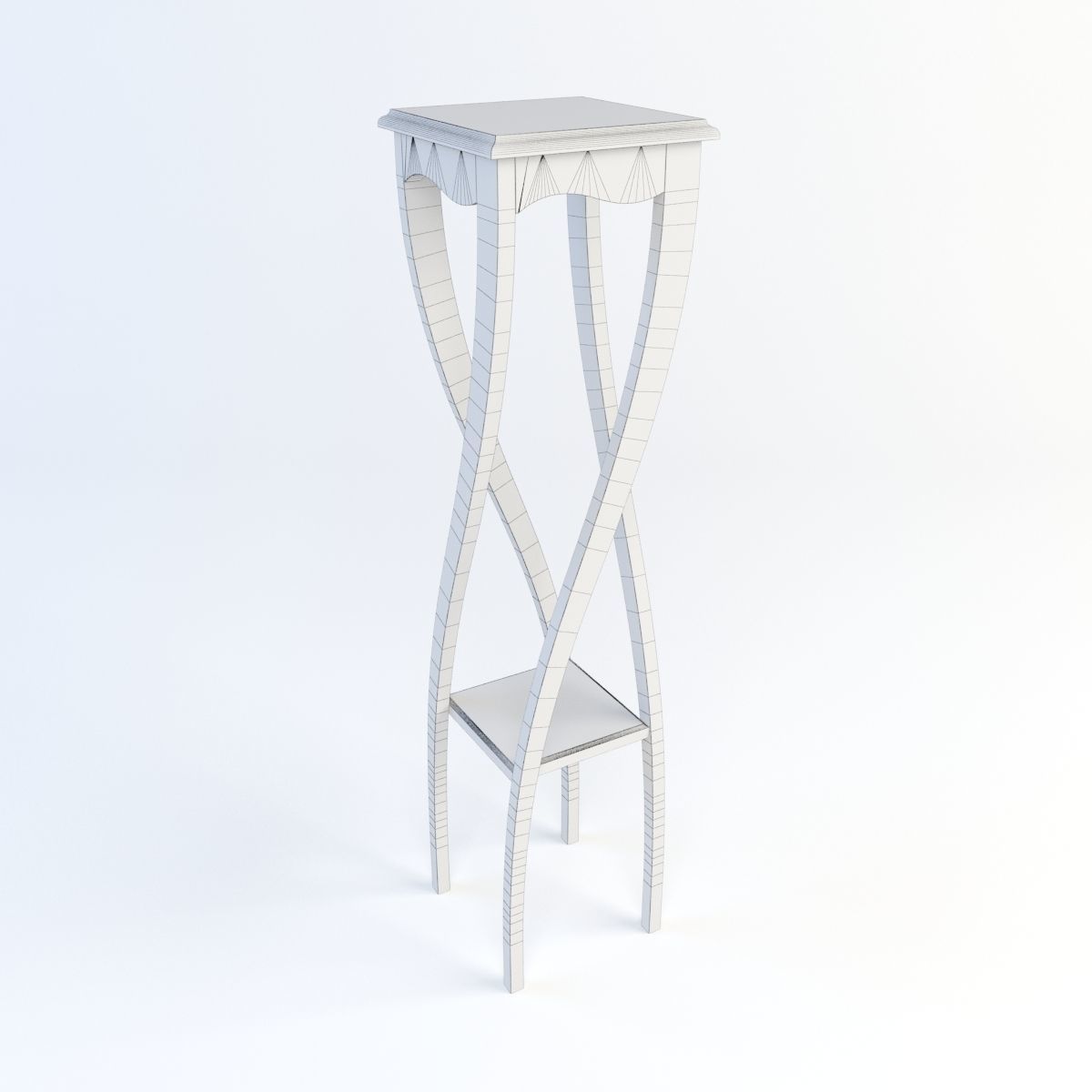 Stand for flowers Free 3D model_4