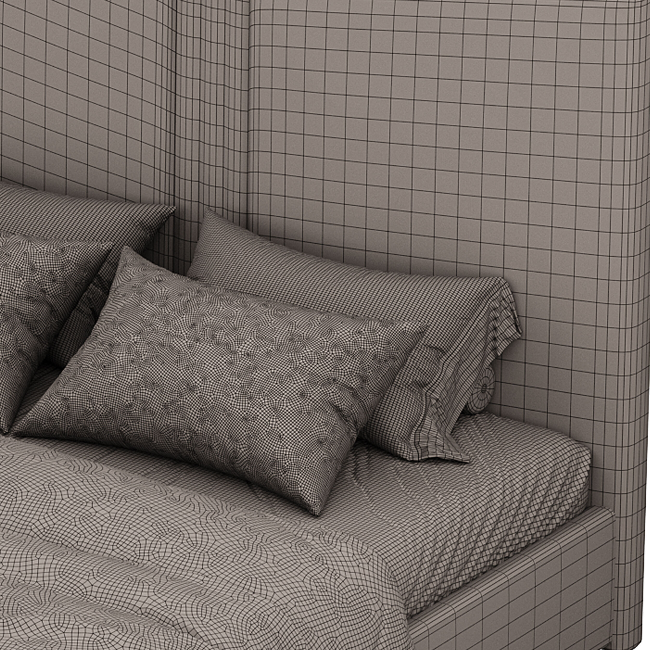 BED MILLEN 3D model_14