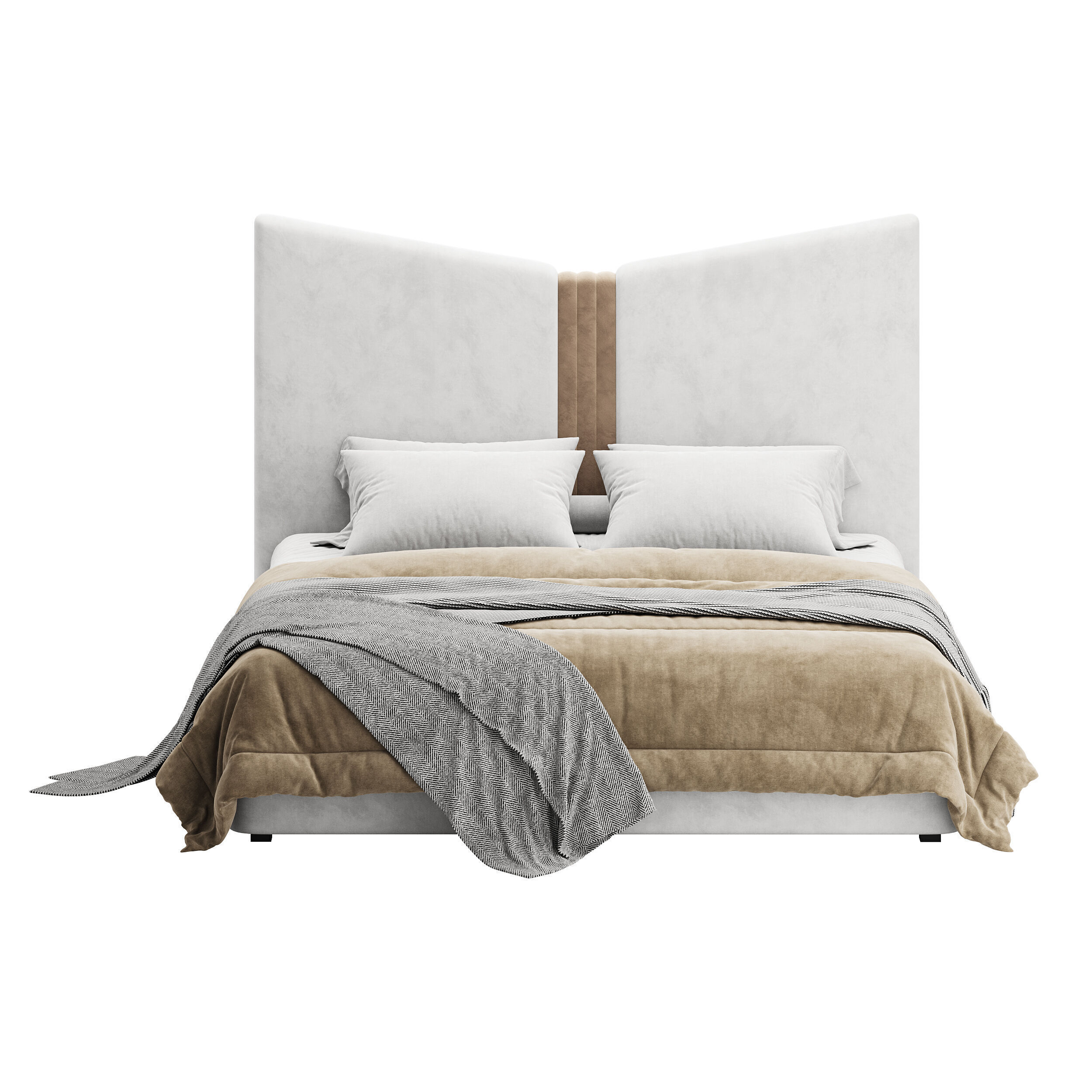 BED MILLEN 3D model_4