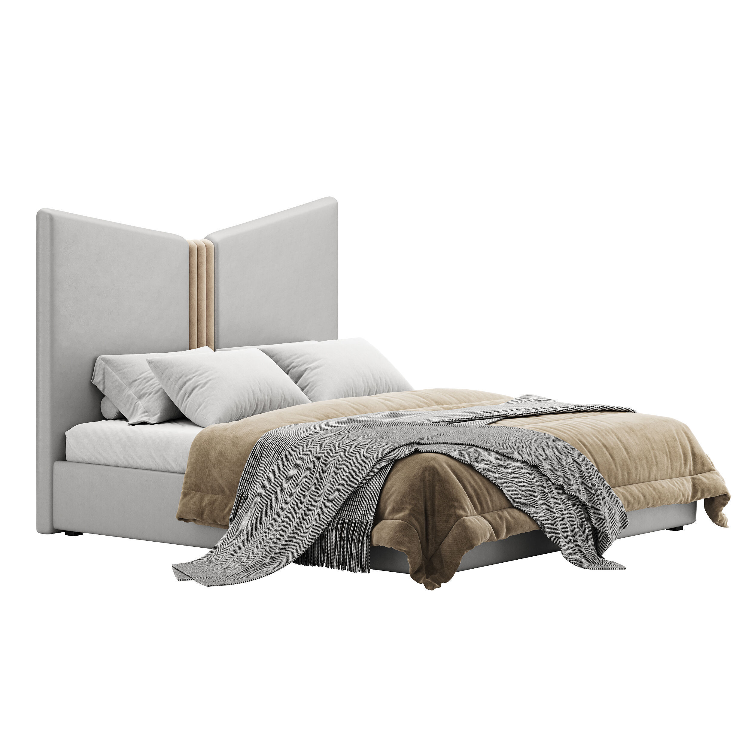 BED MILLEN 3D model_3