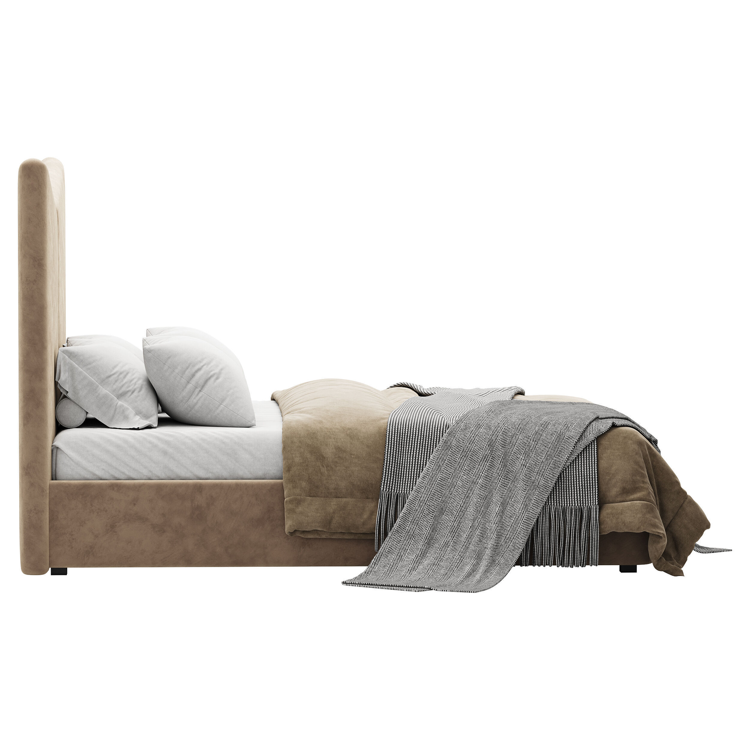 BED MILLEN 3D model_8