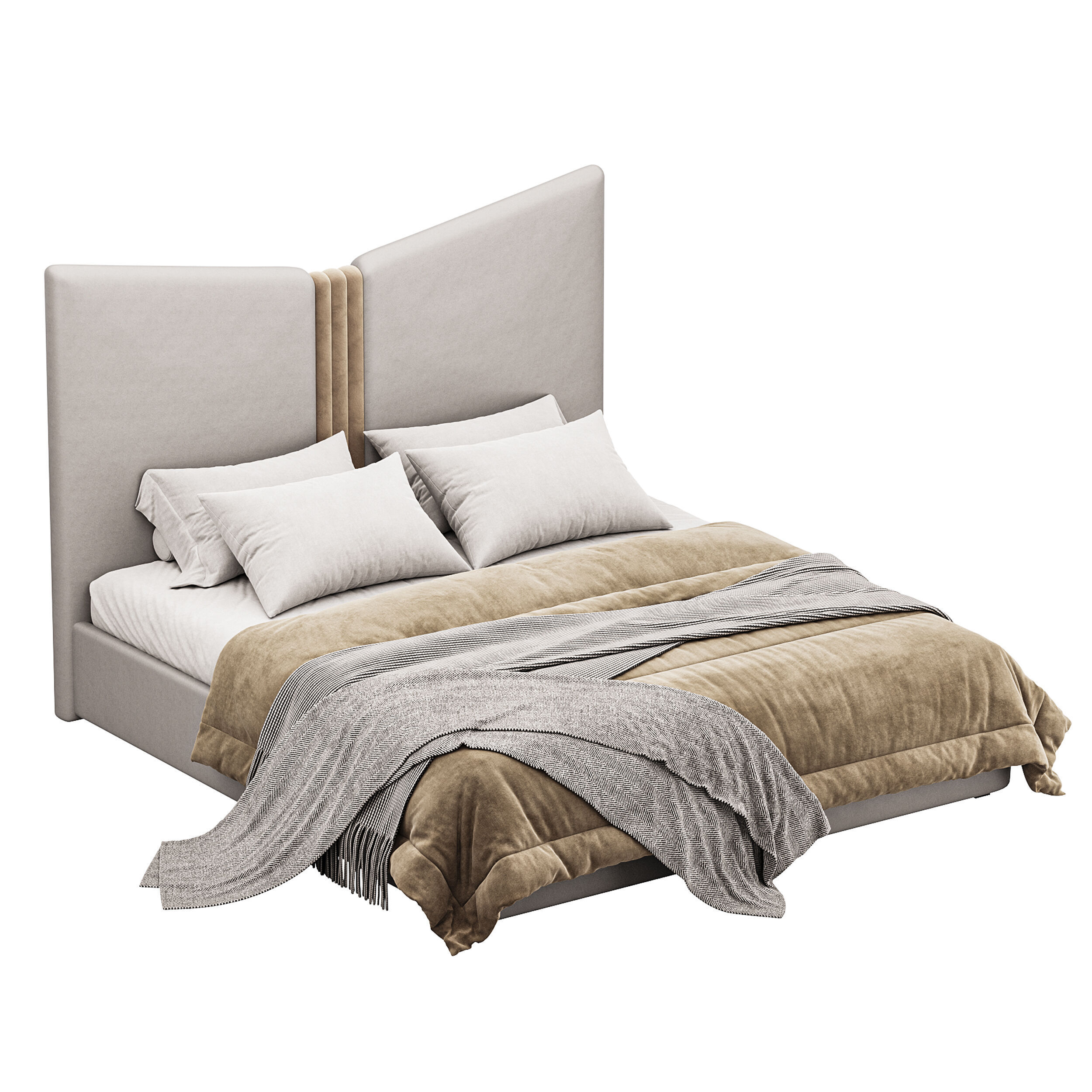 BED MILLEN 3D model_10