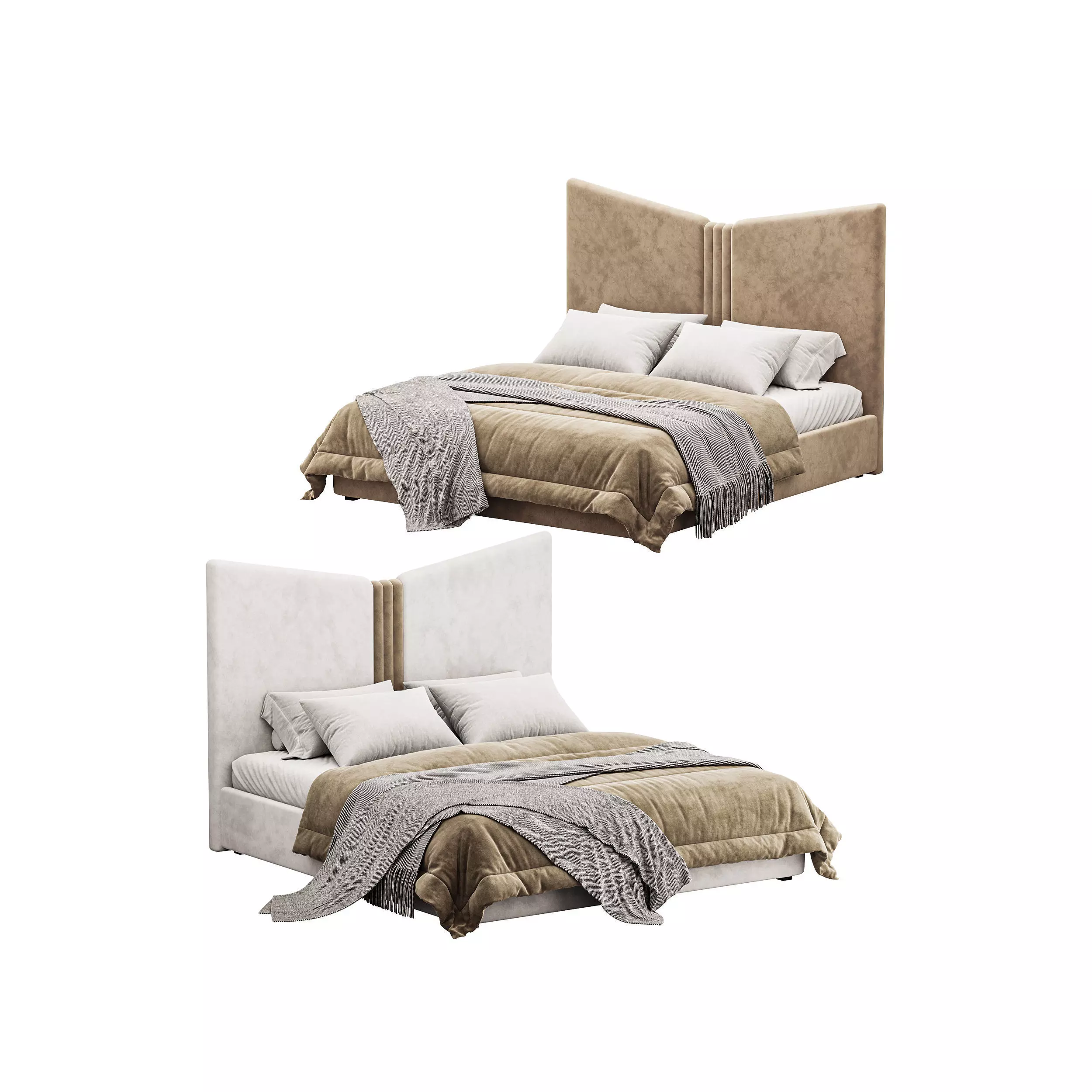 BED MILLEN 3D model_0