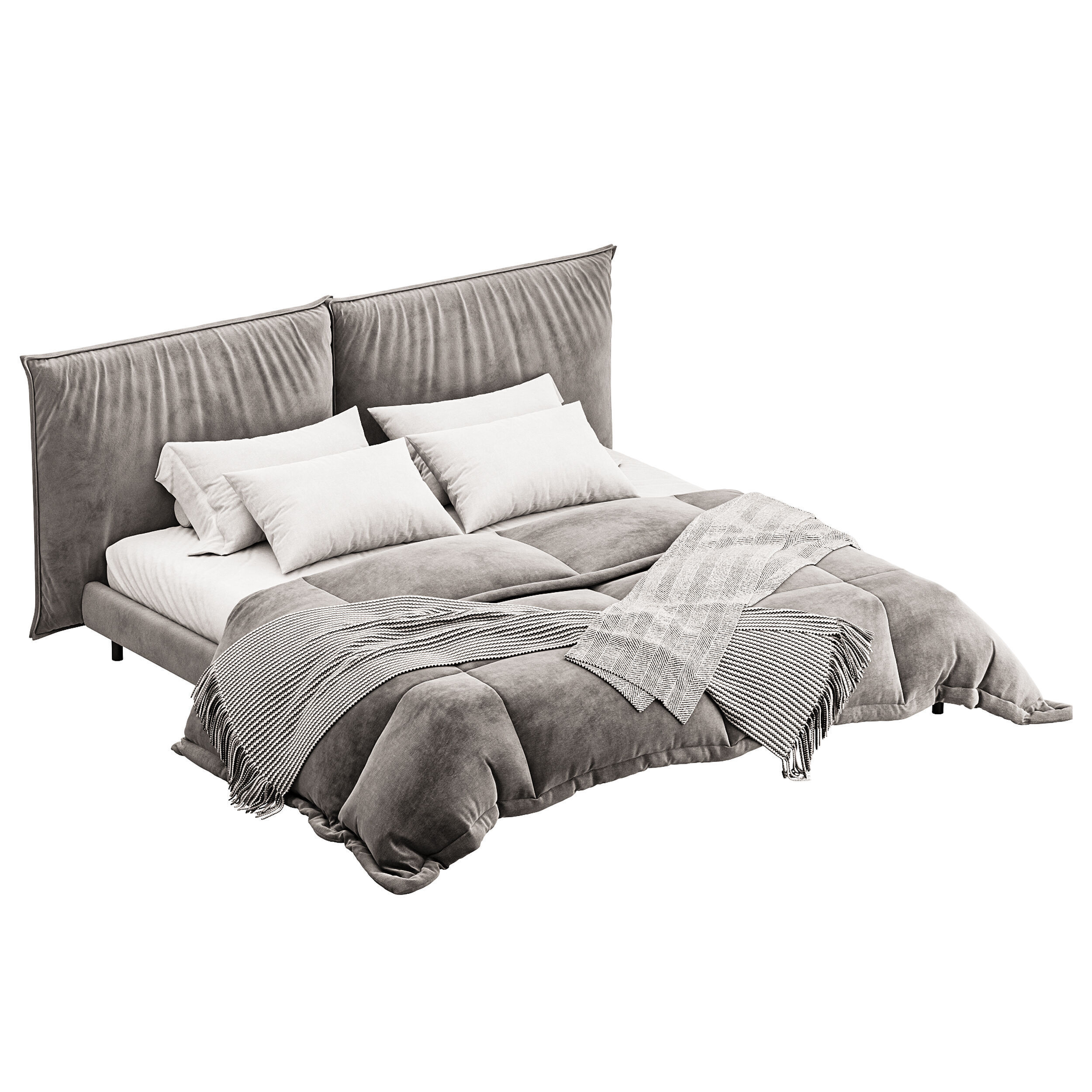 BED OLIVER 3D model_10