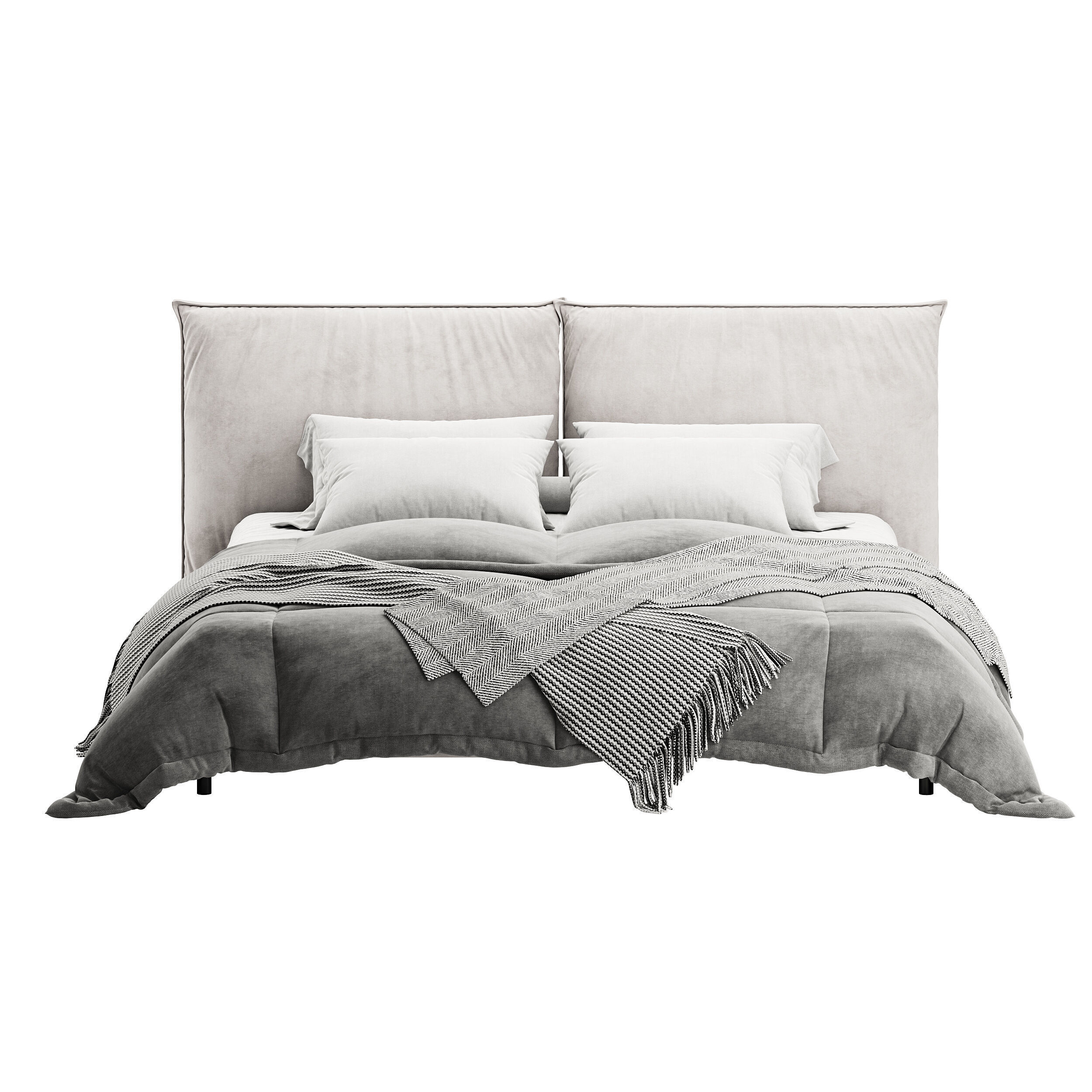 BED OLIVER 3D model_4