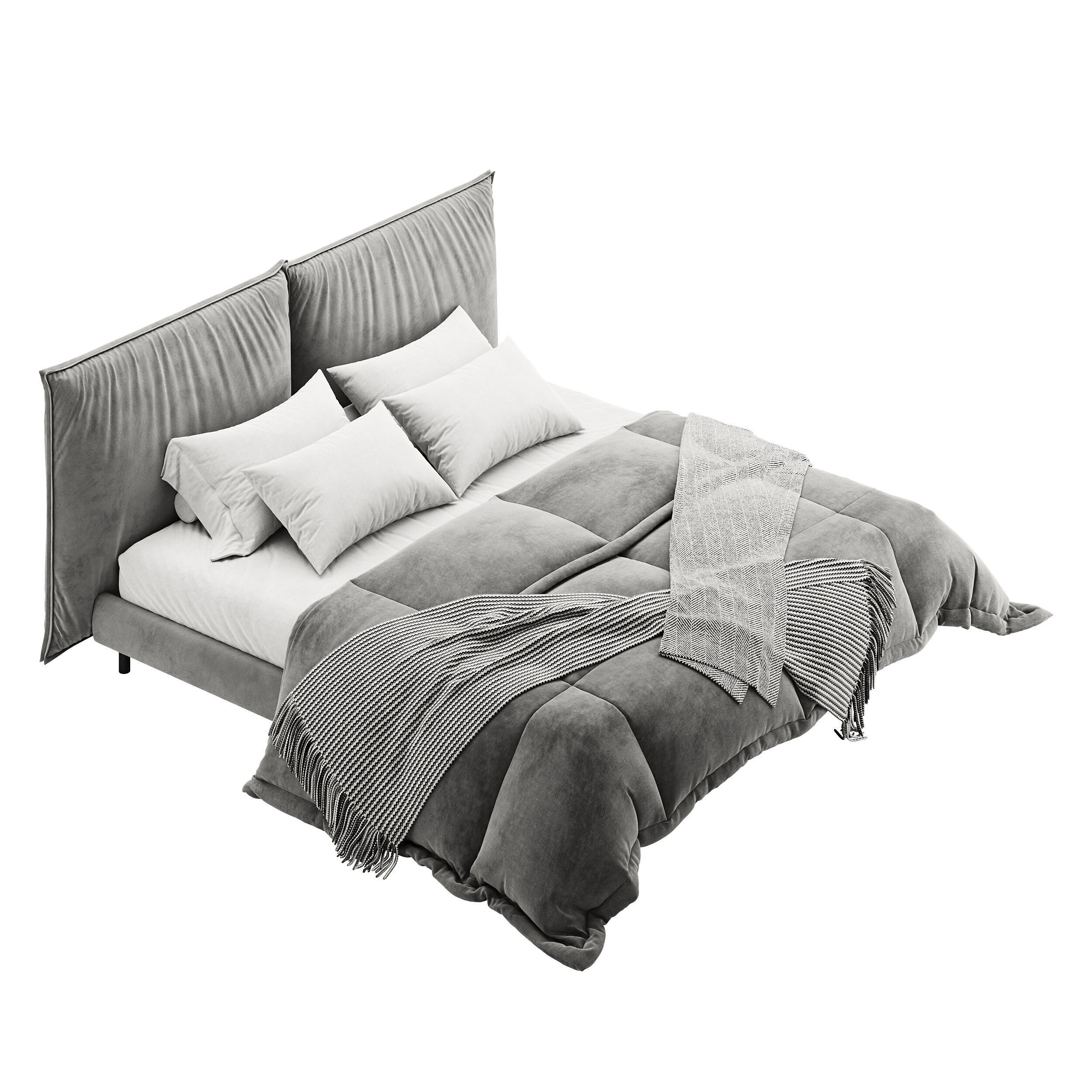 BED OLIVER 3D model_1