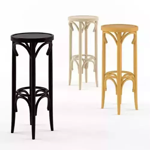 Vienna bar stool 3D model