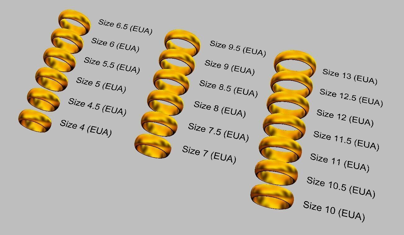 7mm Clean Design Wedding Band 3D print model_8