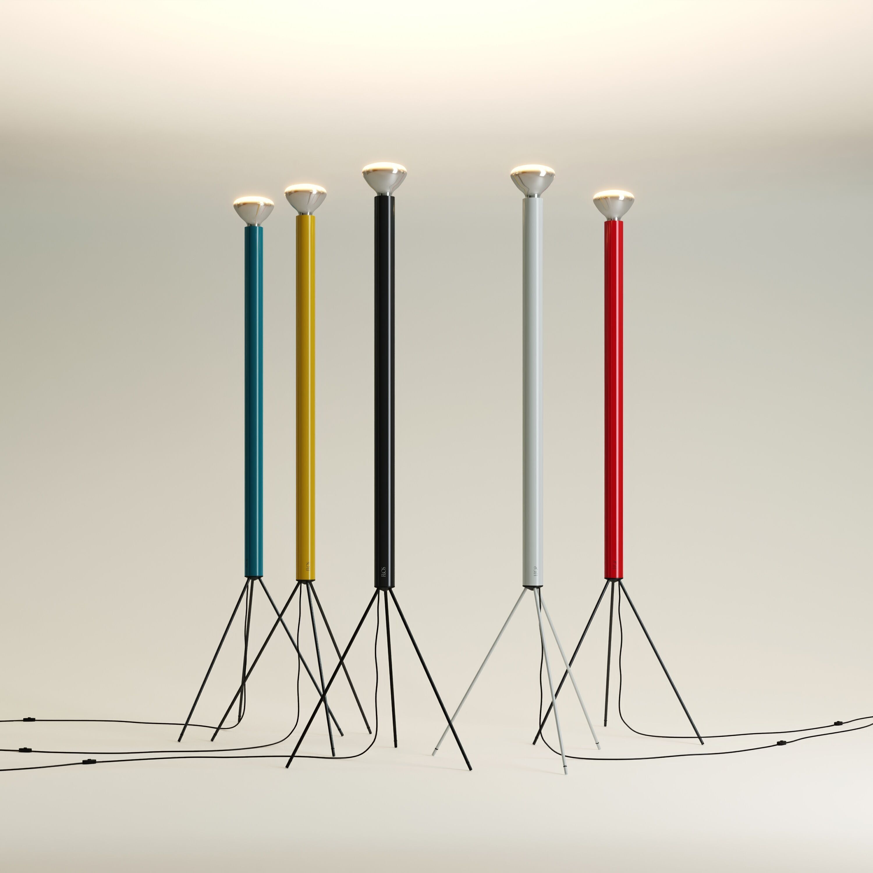 Floor lamp FLOS Luminator 3D model_1
