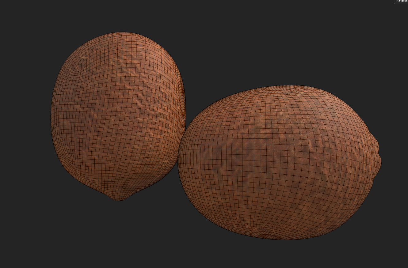 Citrus Slice Collection Low-poly 3D model_20