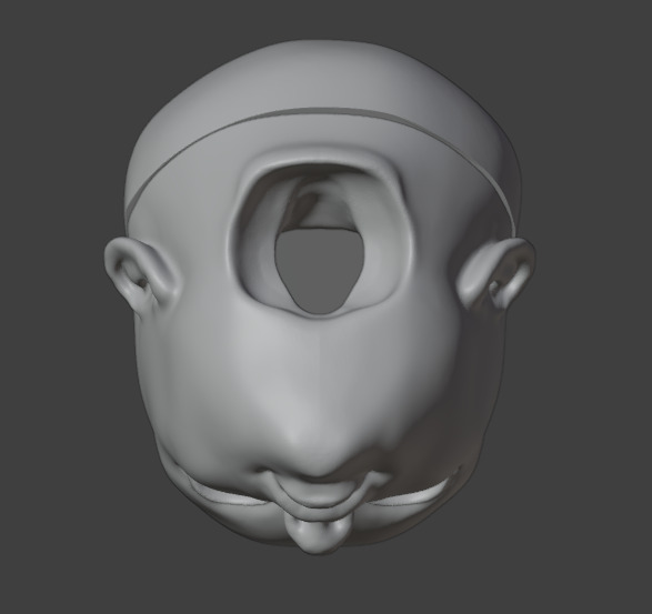 3d digital file Woman head for bjd doll for 3d printing STL OBJ 3D print model_5