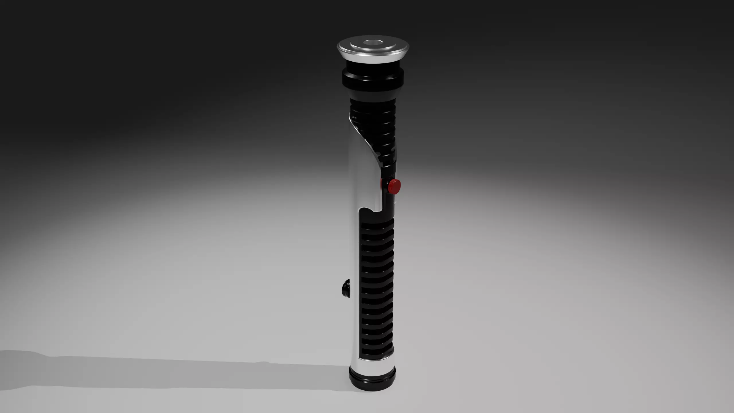 Qui-Gon Jinn Inspired Lightsaber 3D Print Ready Free 3D print model
