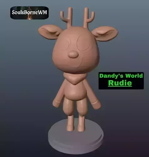 Dandy World Rudie 3D print model