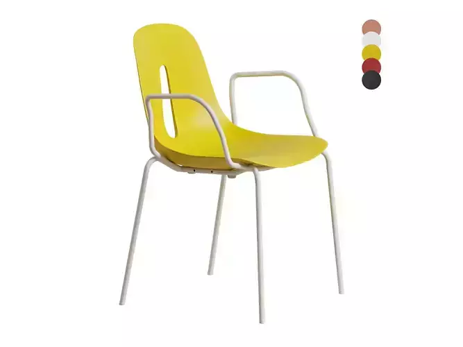 Gotham P Armchair 3D model