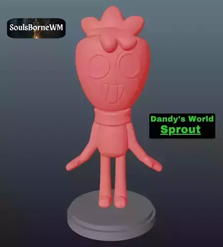 Dandy World Sprout 3D print model