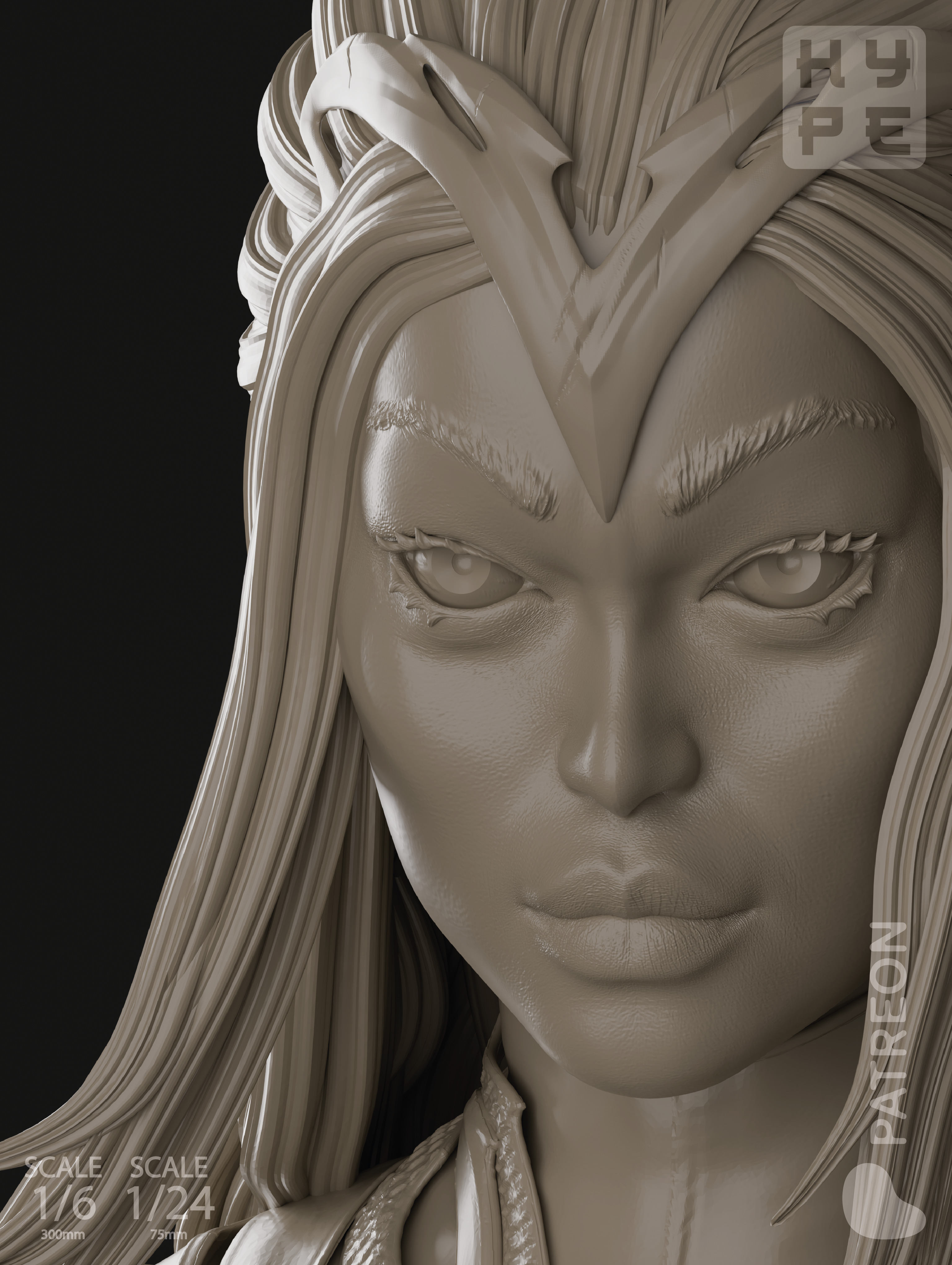KITANA MORTAL KOMBAT 3D print model_6