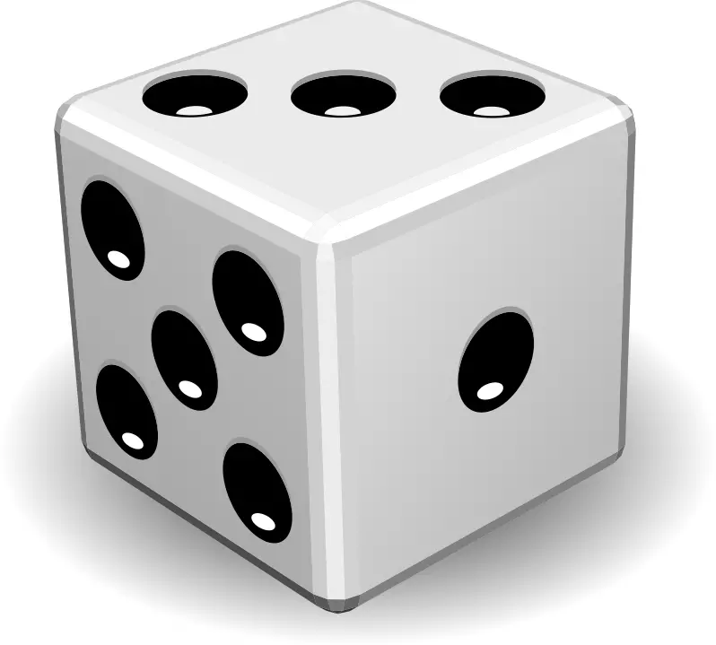 dice 3d model  3D model_0