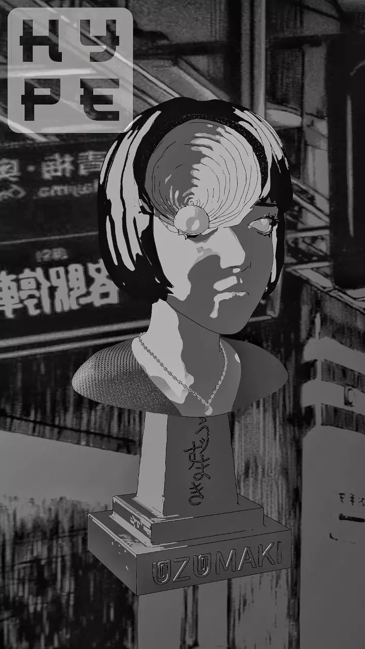 Azami Kurotani - UZUMAKI 3D print model