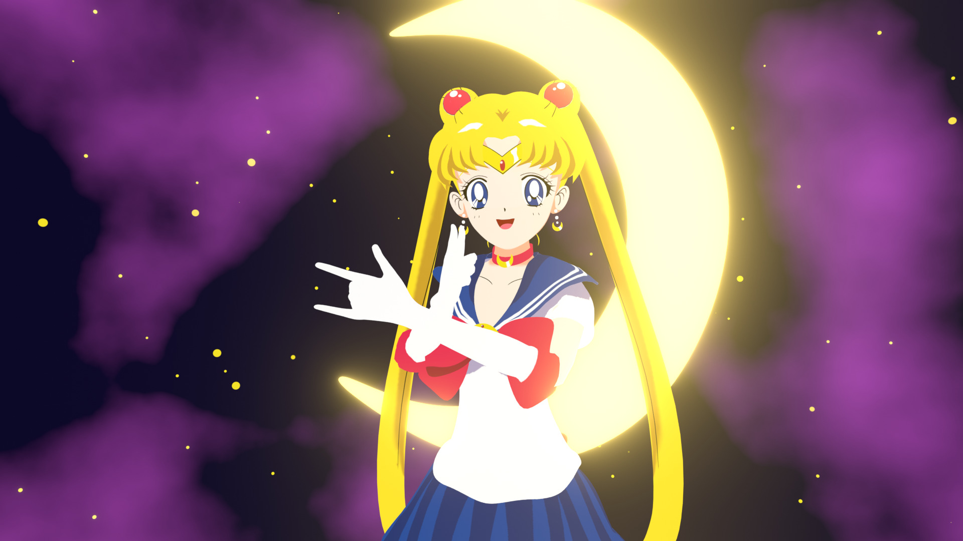 Sailor Moon - Usagi Tsukino 3D model_4