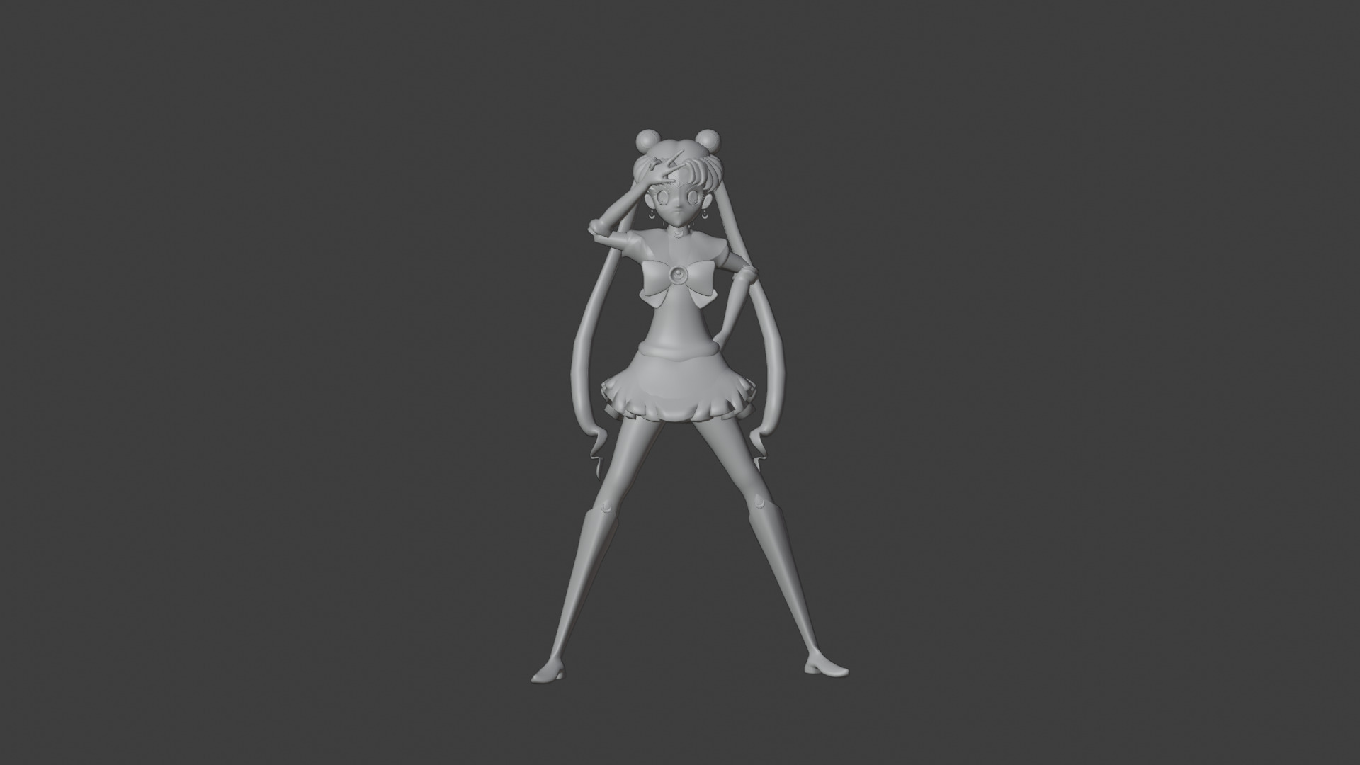 Sailor Moon - Usagi Tsukino 3D model_7