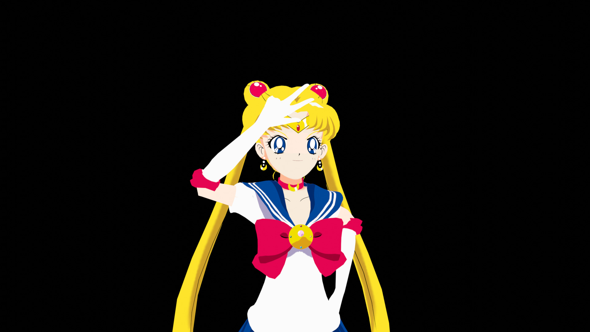 Sailor Moon - Usagi Tsukino 3D model_6