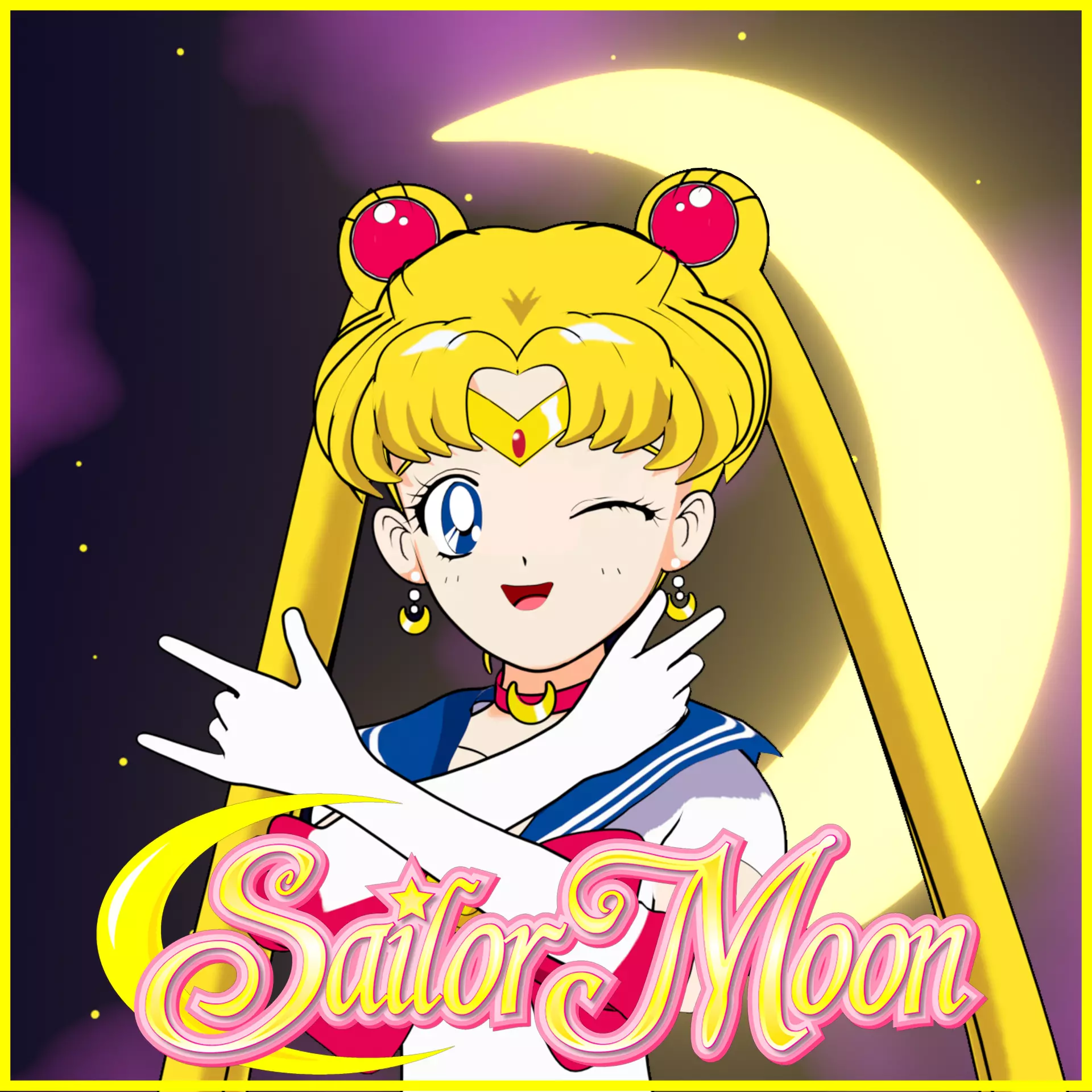 Sailor Moon - Usagi Tsukino 3D model_0