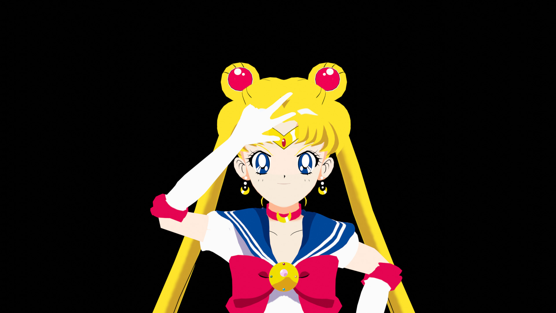Sailor Moon - Usagi Tsukino 3D model_5