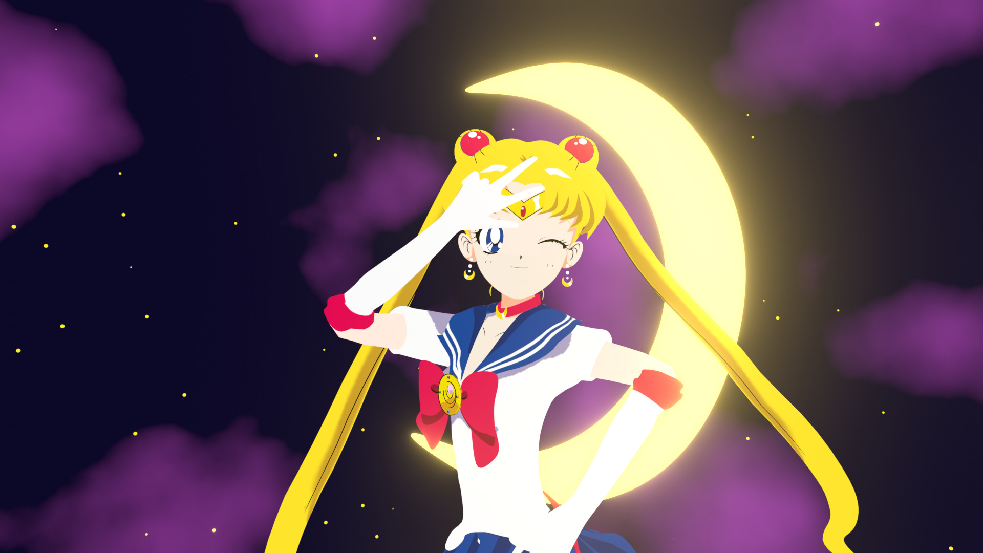 Sailor Moon - Usagi Tsukino 3D model_3