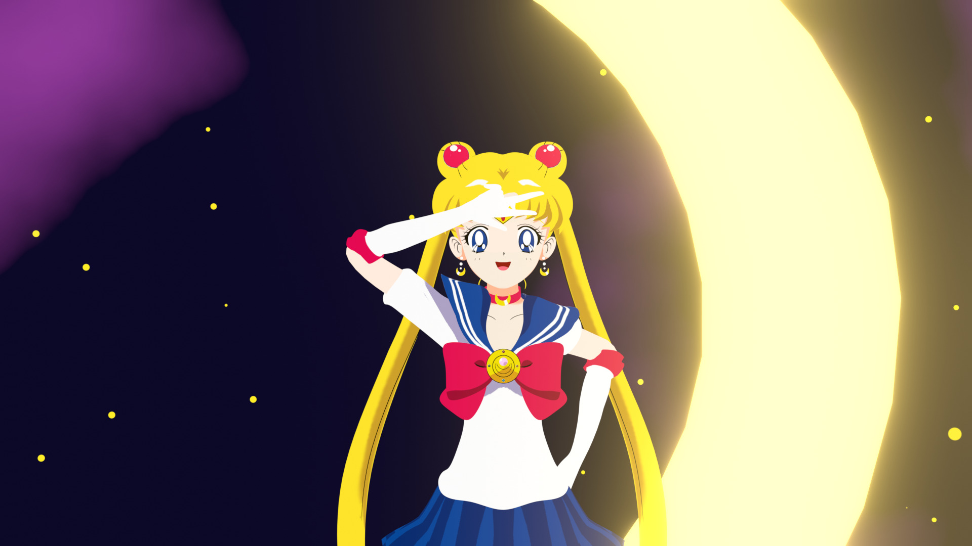 Sailor Moon - Usagi Tsukino 3D model_2