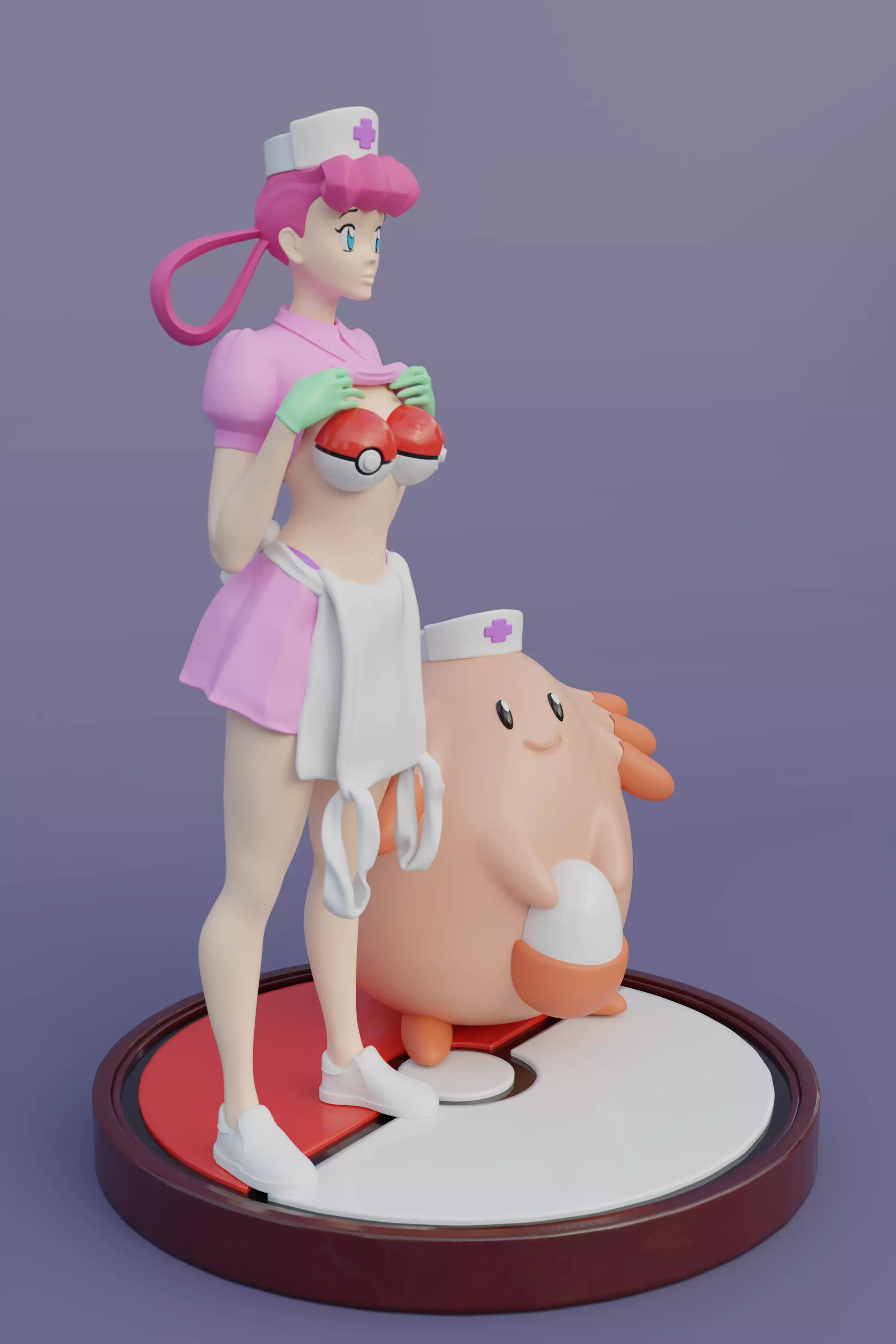 ENFERMERA JOY NURSE POKEMON 3D print model_0