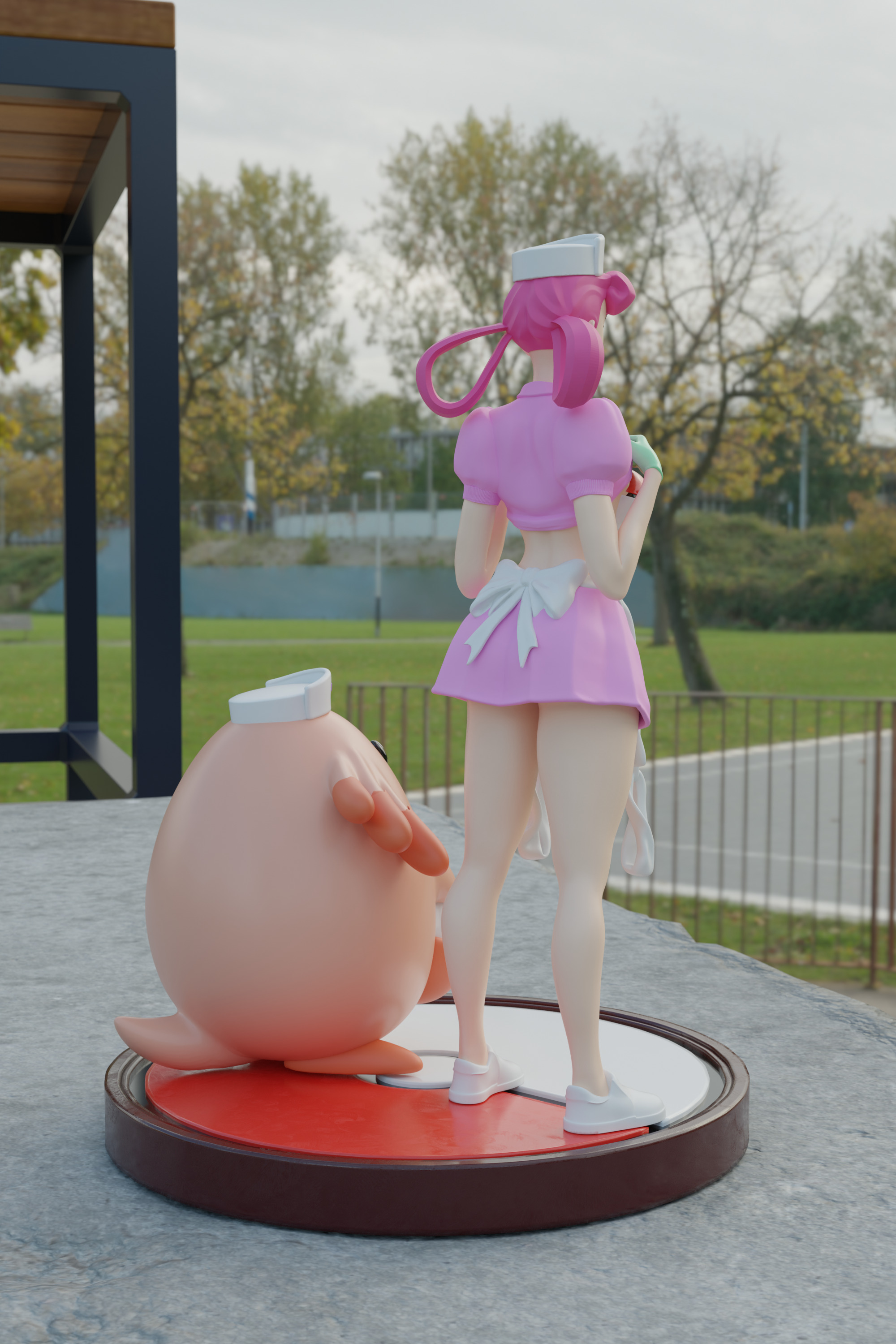 ENFERMERA JOY NURSE POKEMON 3D print model_5