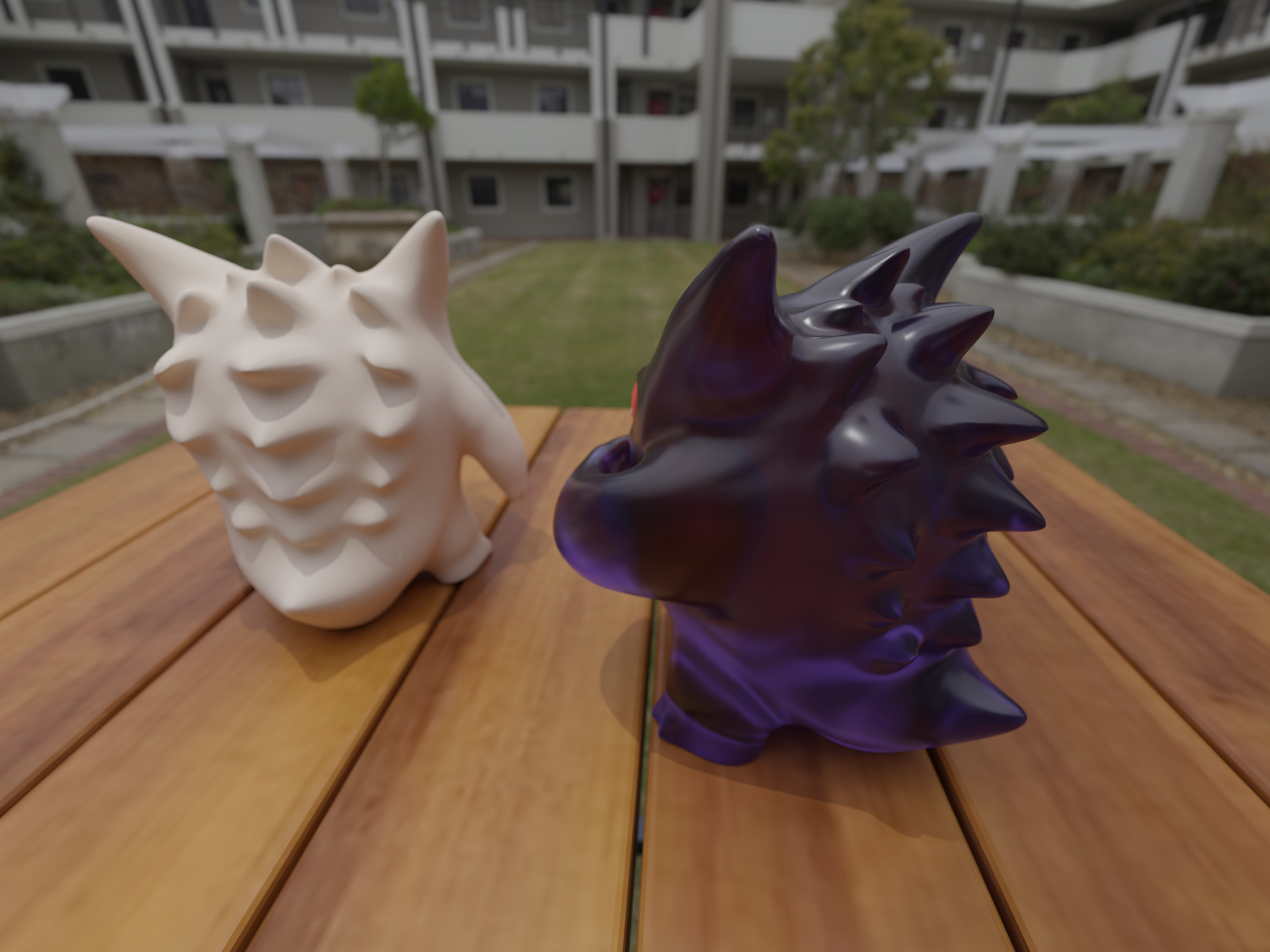 GENGAR MULTICOLOR 3D print model_2