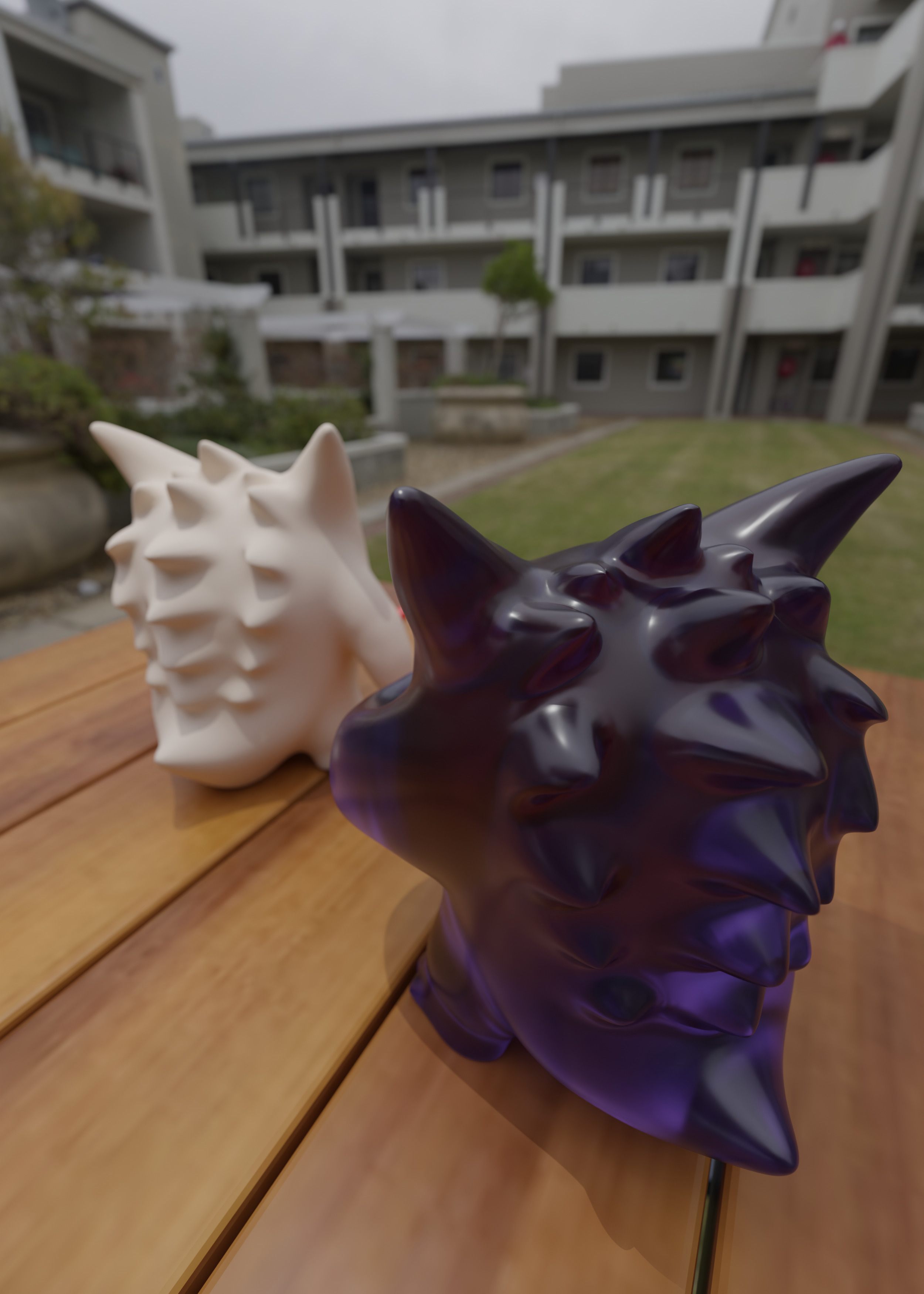 GENGAR MULTICOLOR 3D print model_3