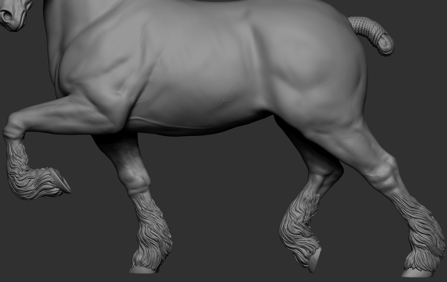 Horse 3D print model_15