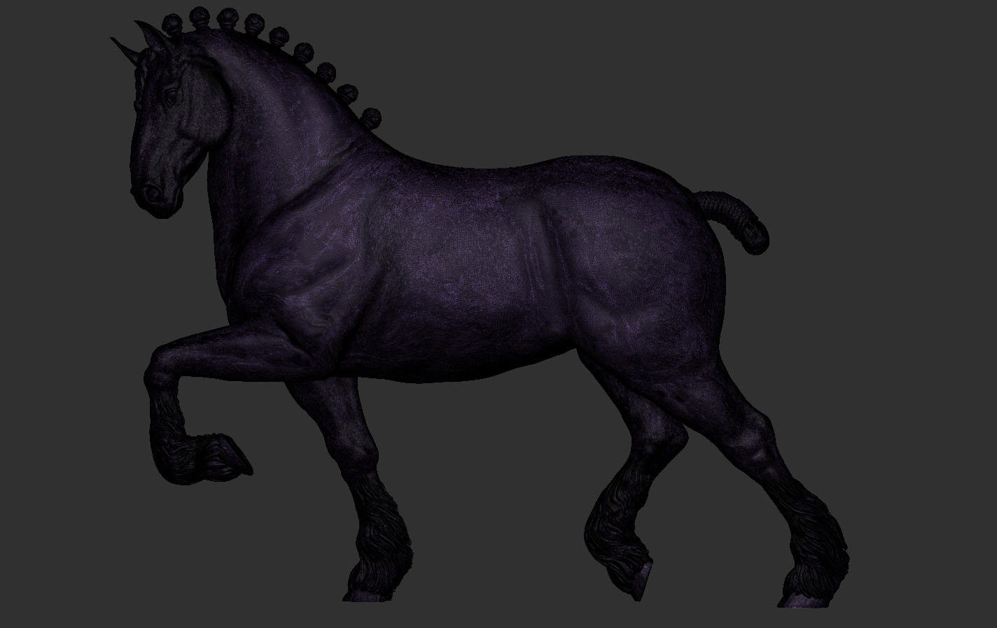Horse 3D print model_19