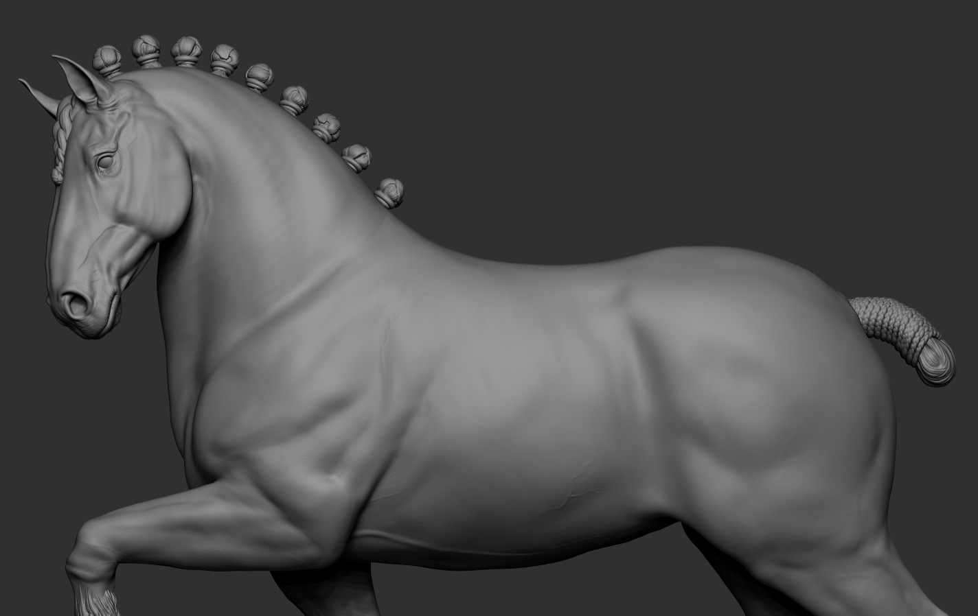 Horse 3D print model_13
