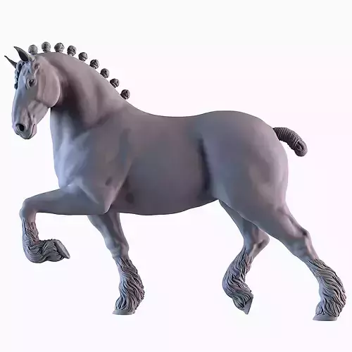 Horse 3D print model