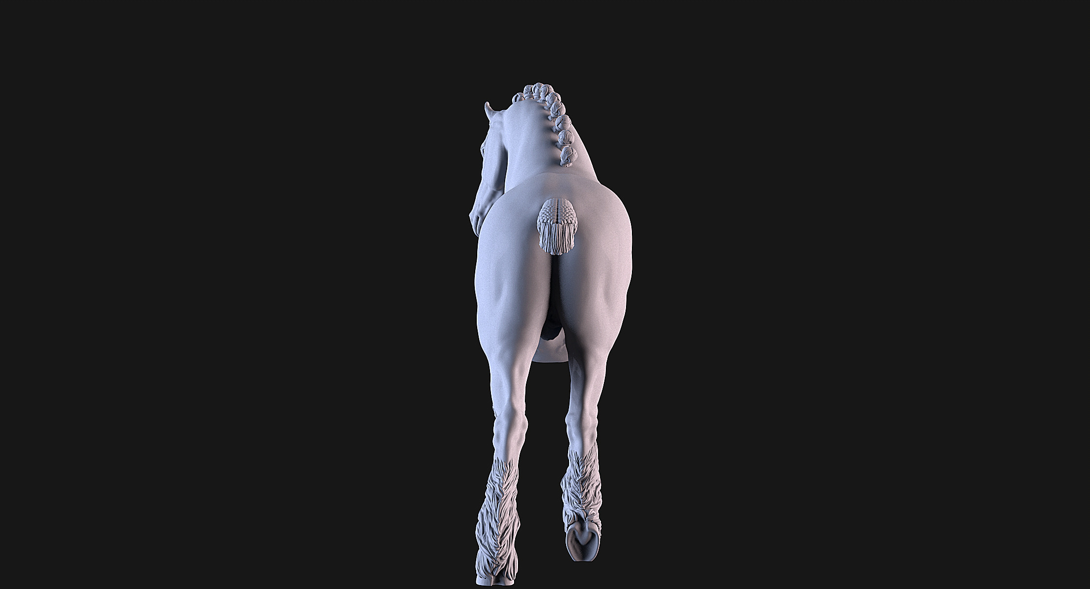 Horse 3D print model_7