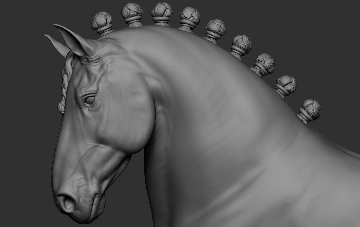 Horse 3D print model_14