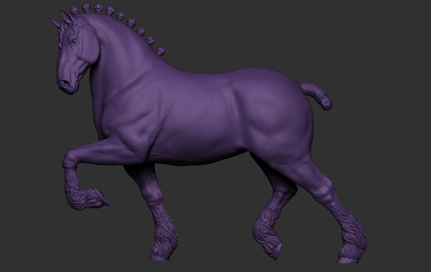 Horse 3D print model_18